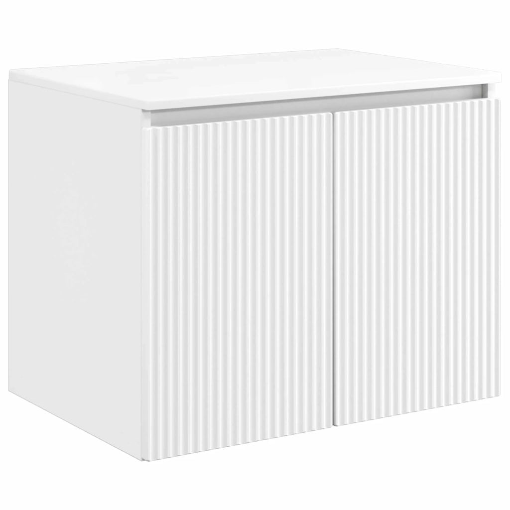 Set di mobili per il bagno Bianco Legno ingegnerizzato 3404320