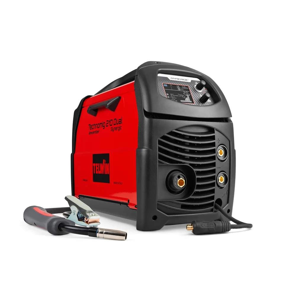 Saldatrice Inverter Technomig 210 Dual Synergic x Multiprocesso Telwin