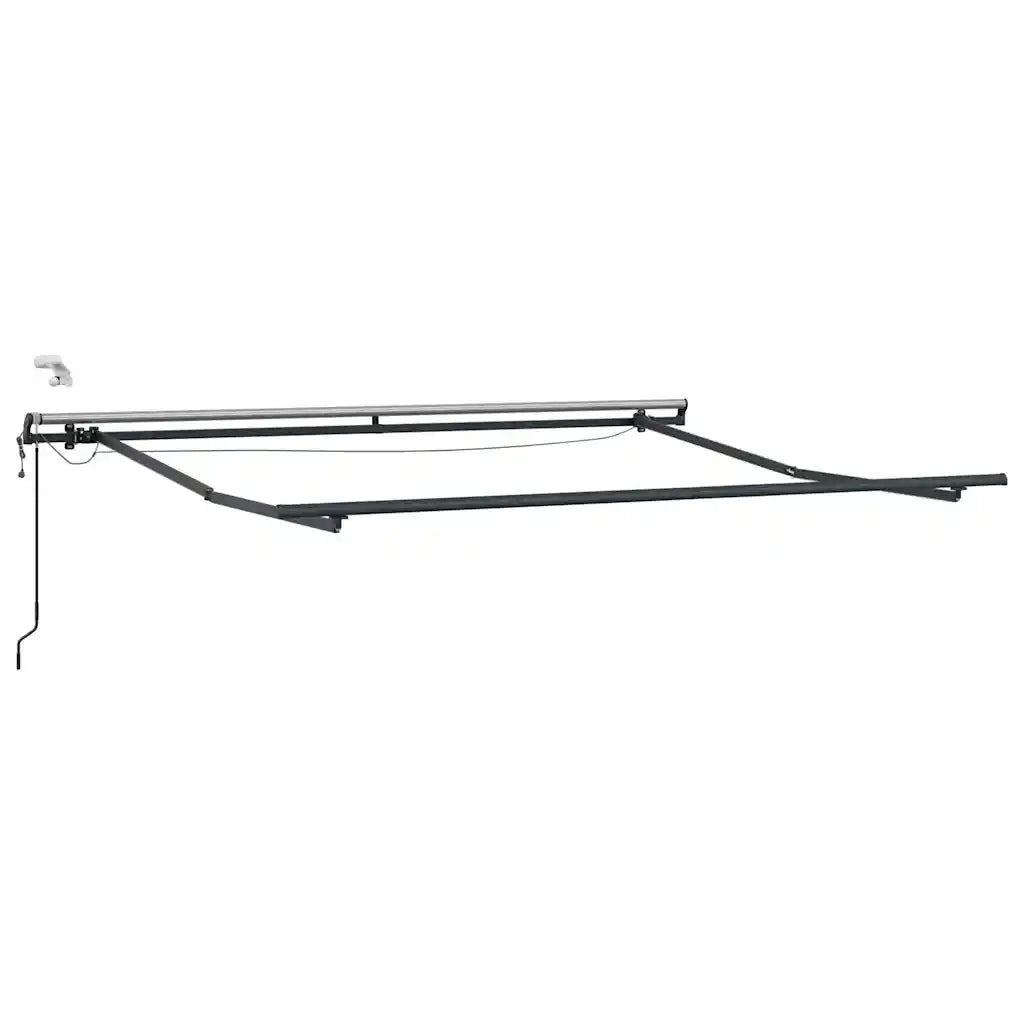 vidaXL Tenda Retrattile Automatica LED Antracite e Bianco 300x250 cm