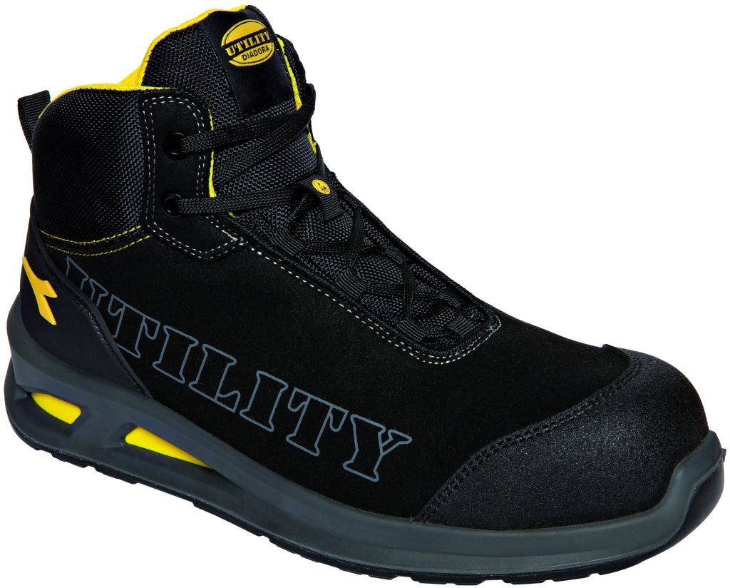 Diadora SCARPE ANTINFORTUNISTICA ALTE S3L FO SR ESD SMART SOFTBOX MID Col.Nero Mis.46