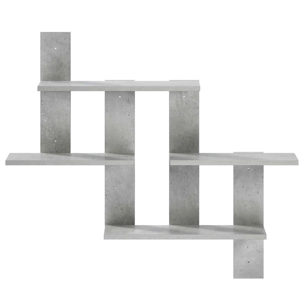 Scaffale da parete Grigio Cemento 85 x 13,5 x 73,5 cm 8020340