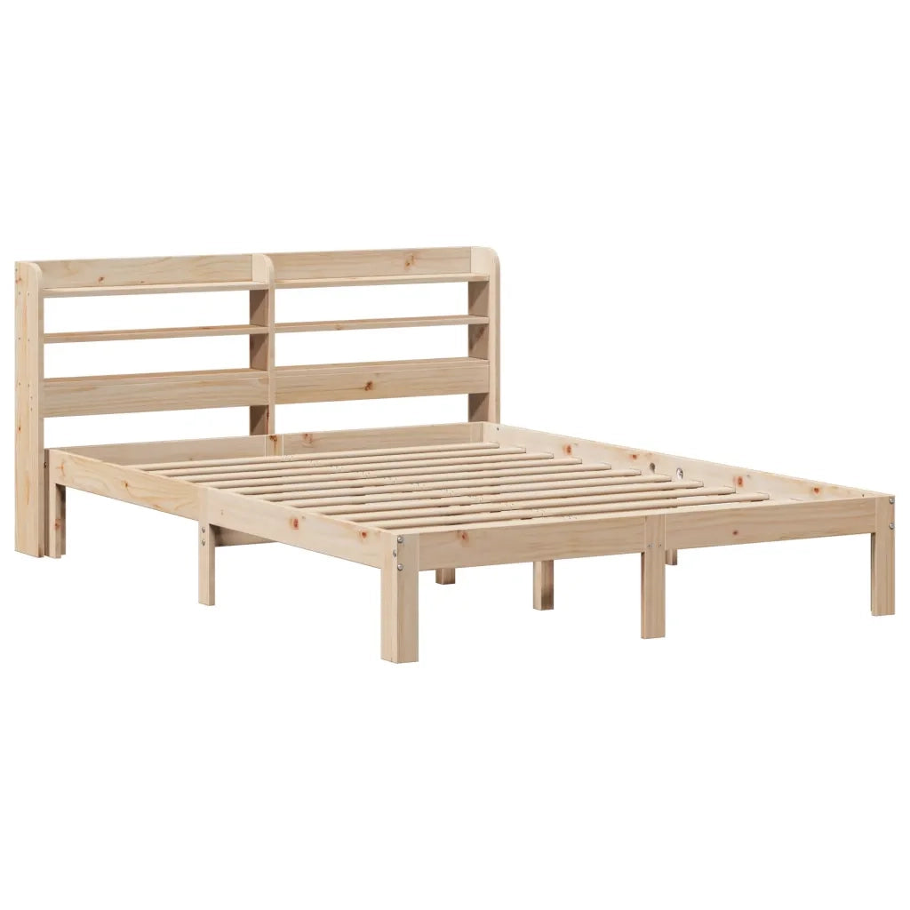 vidaXL Giroletto con Testiera 140x200 cm in Legno Massello di Pino