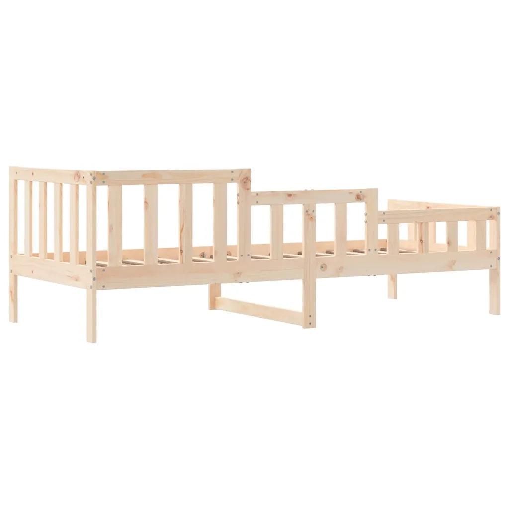 Dormeuse senza Materasso-Divano Letto-Struttura Letto 80x200 cm in Legno Massello di Pino 403486