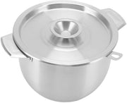 Contenitore per olio 2,8L in acciaio inossidabile - filtro olio - set di sifone - coperchio - rivestimento antiscivolo - adatto per olio di cottura/olio di cocco - contenitore per olio