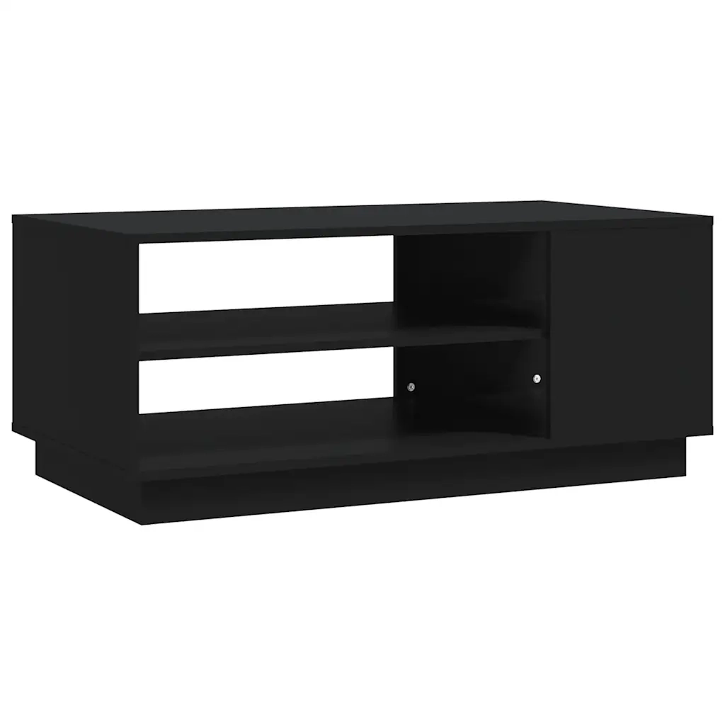 Tavolino da salotto | Tavolino da caff¨¨ | Tavolino da Soggiorno Nero 102x55x43 cm in Truciolato