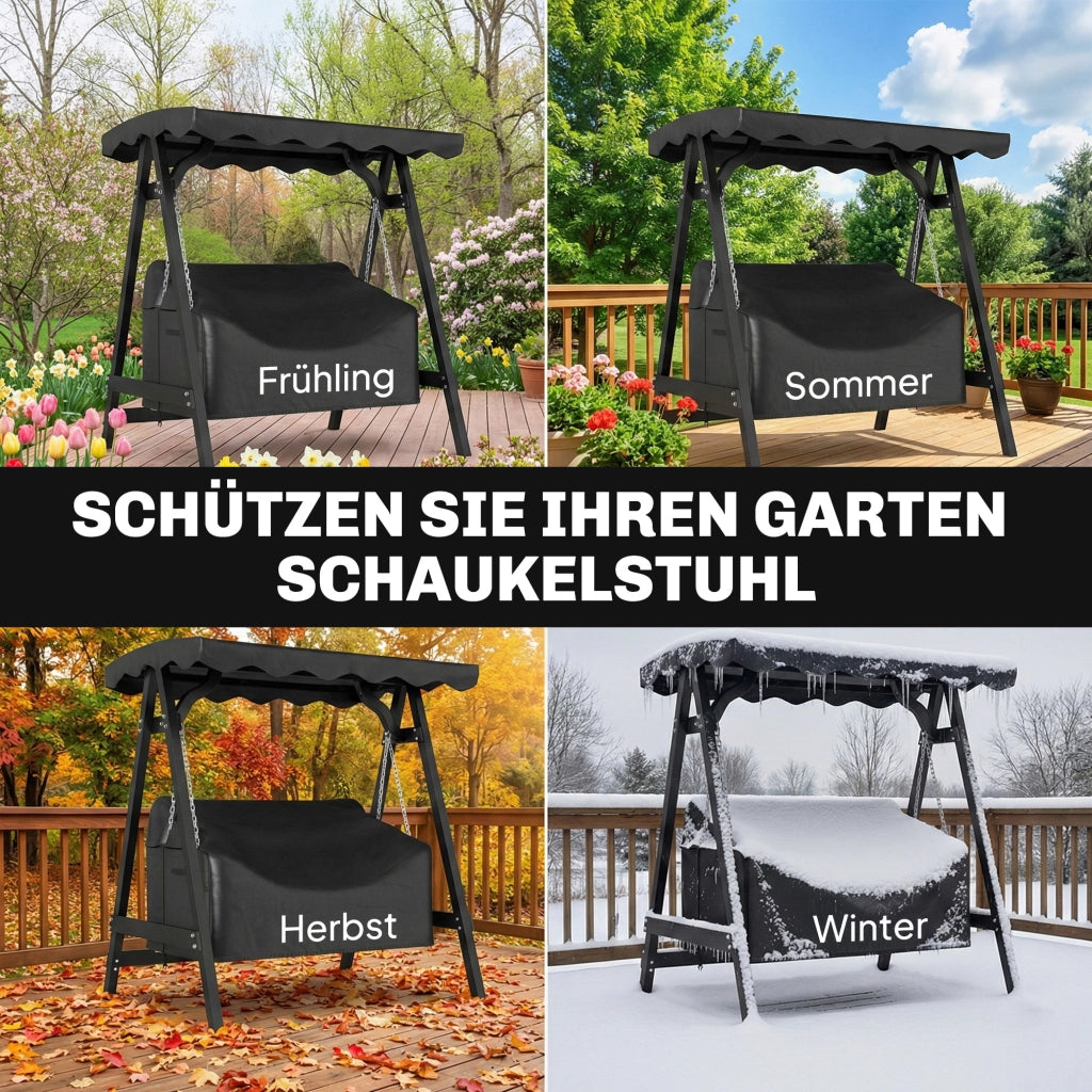 Copertura per Altalena da Giardino 2 Posti ¨C zephmum ¨C Grigio 420D Oxford