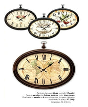 Orologio metallo cipolla noce anticato 50cm virtime 1535 00