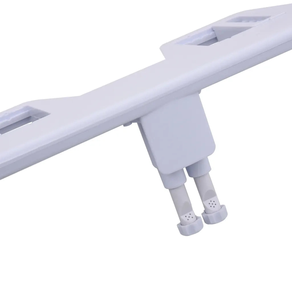 Bidet Accessorio per WC a Doppio Ugello Acqua Calda e Fredda CFW8917347