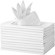 Set di tovaglioli in cotone da 12 - Lavabile - 46 x 46 cm - Soffice e assorbente - Ideale per feste - Materiale di alta qualità - Tovaglioli da tavola