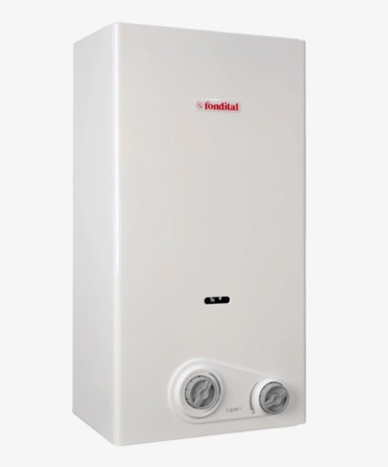 Scaldabagno a Camera Aperta Fondital Lipari PRO TN 11 litri Metano Low NOx Classe A