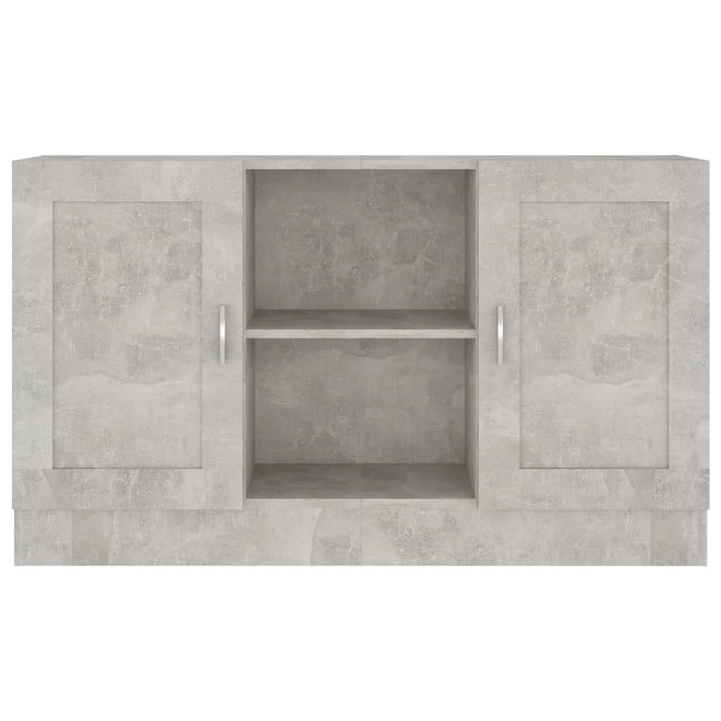 Buffet credenza cassettiera armadio mobile contenitore organizer per cucina soggiorno salotto 120 x 30,5 x 70 cm legno ingegnerizzato grigio 02_0031851