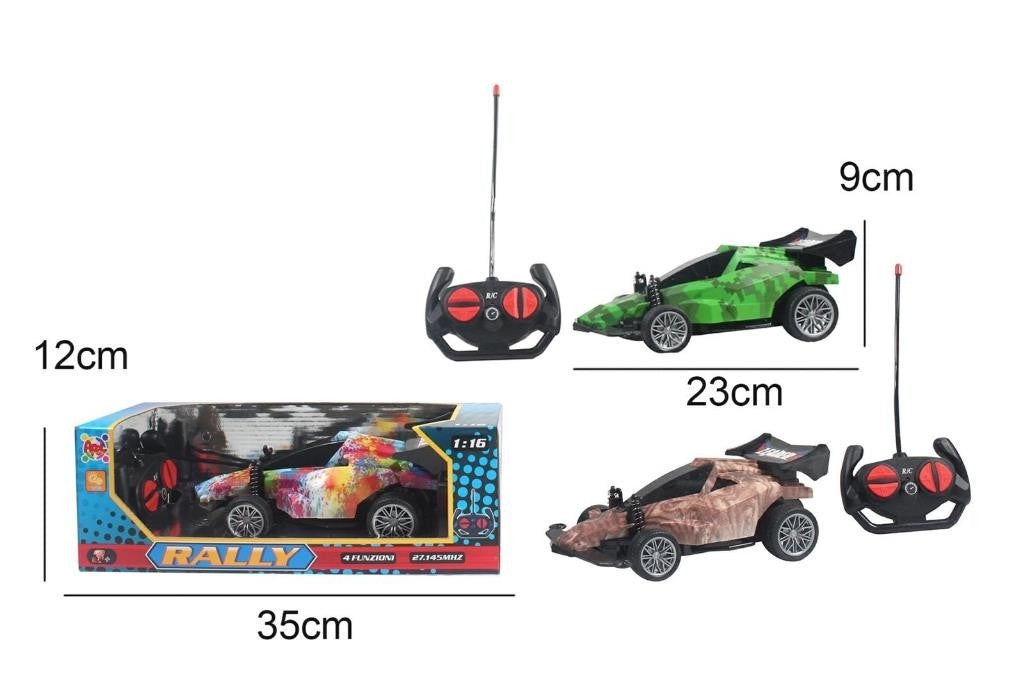 1 Pezzo Auto Macchina Radiocomandata Rally Vari Colori