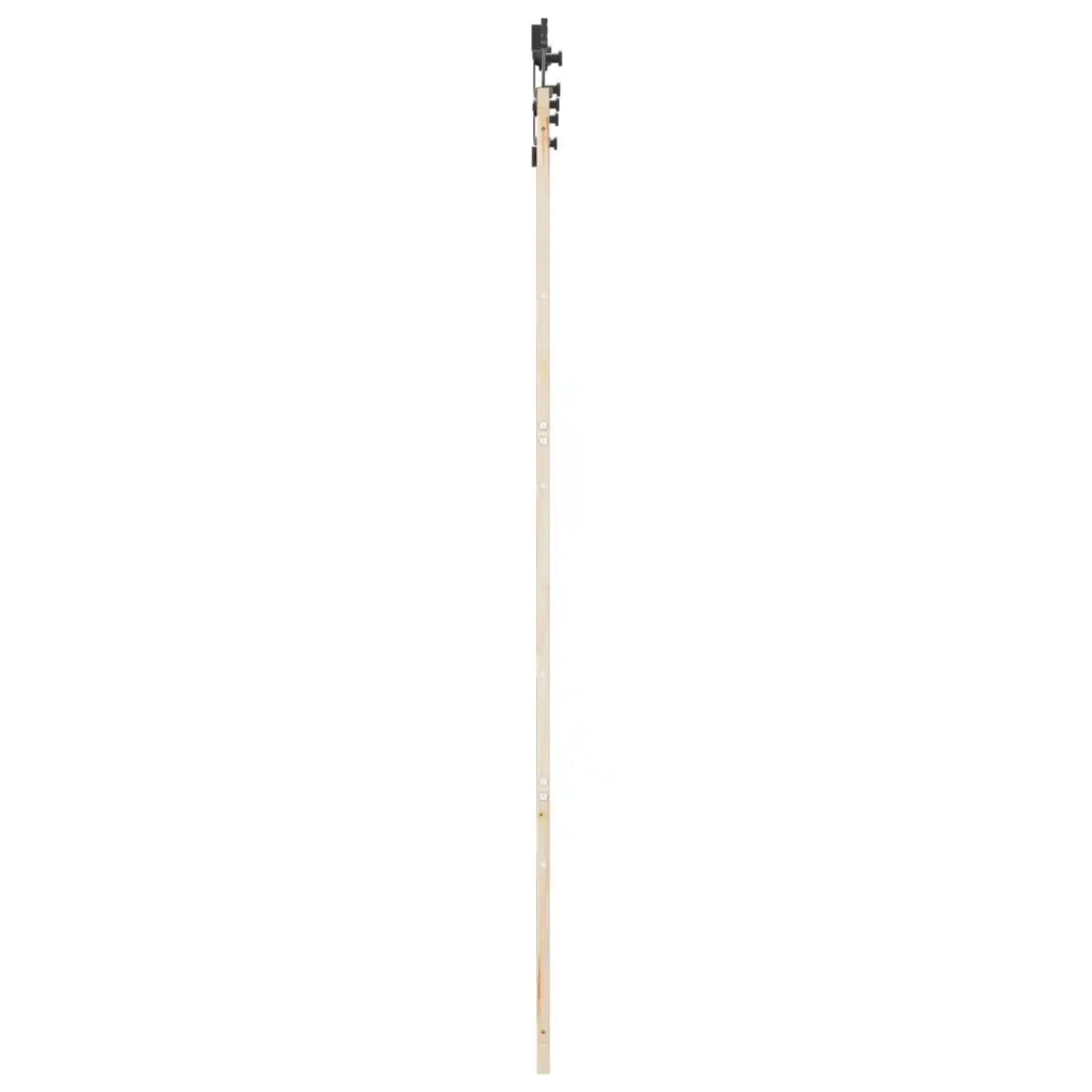Porta scorrevole Naturale 80 x 208 cm Legno Massello di Pino