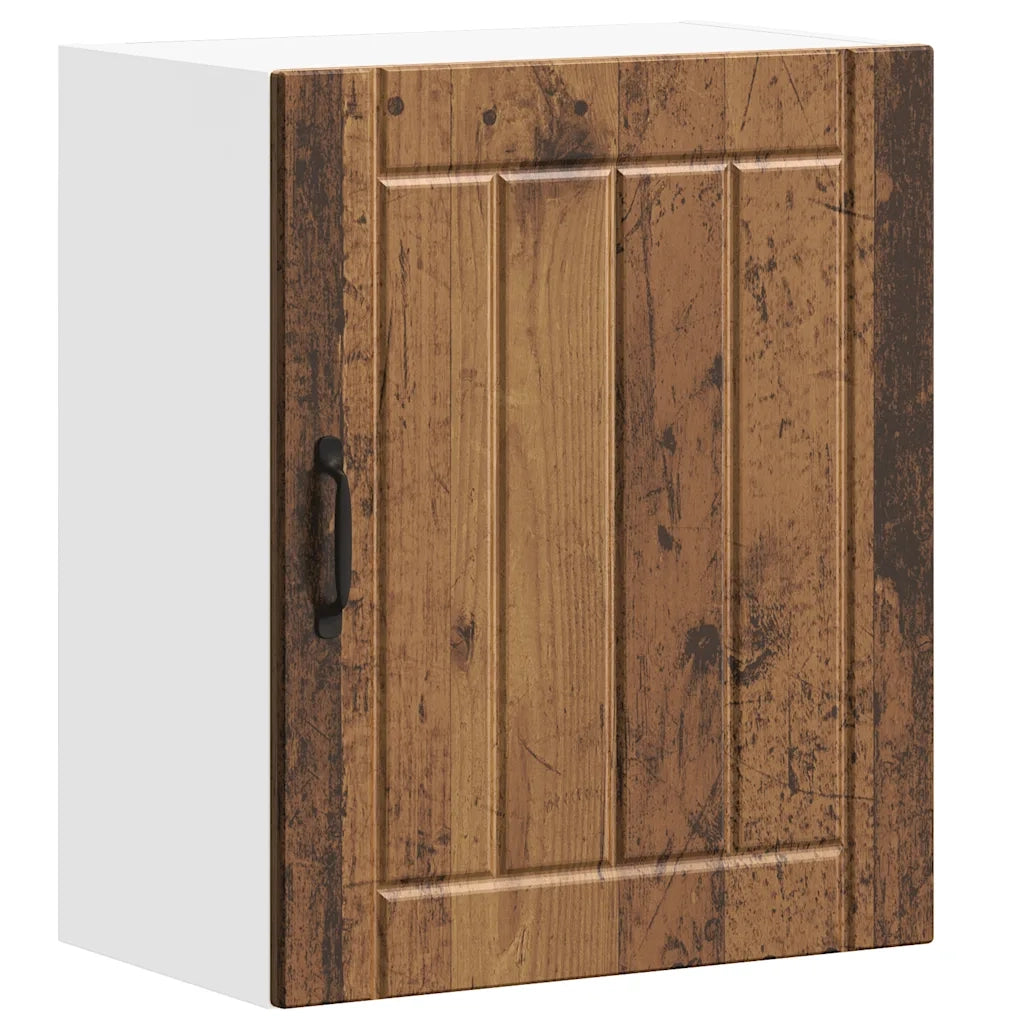 Pensile da Cucina-Mobile Cucina da Parete Lucca Legno Antico in Legno Multistrato 805323