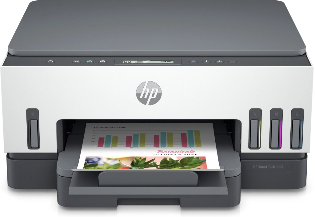 Hp smart tank 7005 wireless all-in-one colore stampante, stampa fronte/retro fotocopiatrice, scanner - 28B54A