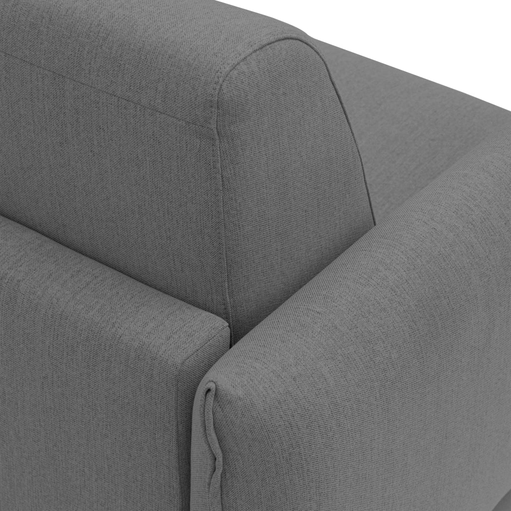 Scarlet Divano letto in tessuto misto cotone impermeabile T19 195 cm (mat.140x197) antracite