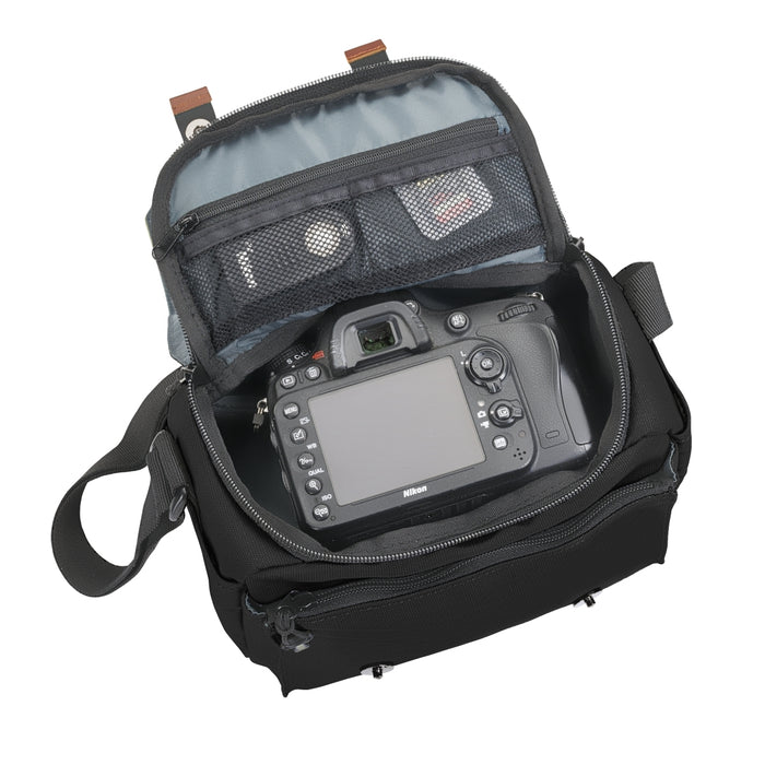 Mantona borsa fotografica Milano piccolo nero