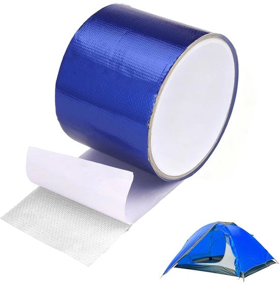 Telaio di riparazione in nastro - resistente all'acqua e agli urti - dimensioni 7,5 m x 8 cm - materiale duraturo - nastro di telaio