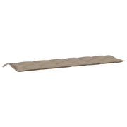Cuscino per Panca | Cuscini per sedie Tortora 200x50x7 cm in Tessuto Oxford