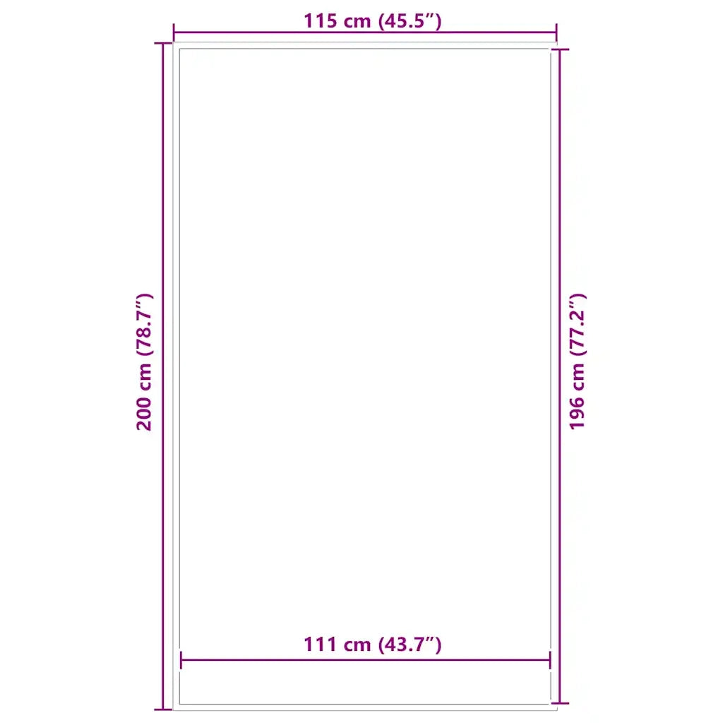 Zerbino Grigio 115x200 cm 4105641