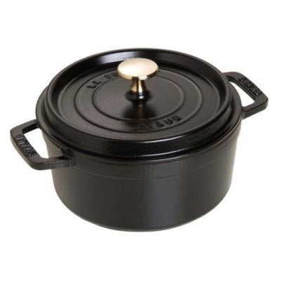 Staub roaster 18cm round black schwarz 40509-485-0 405094850 (40509-485-0) - 169329
