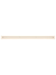 Griglia di ventilazione per camino Crema- Loft 60x1000