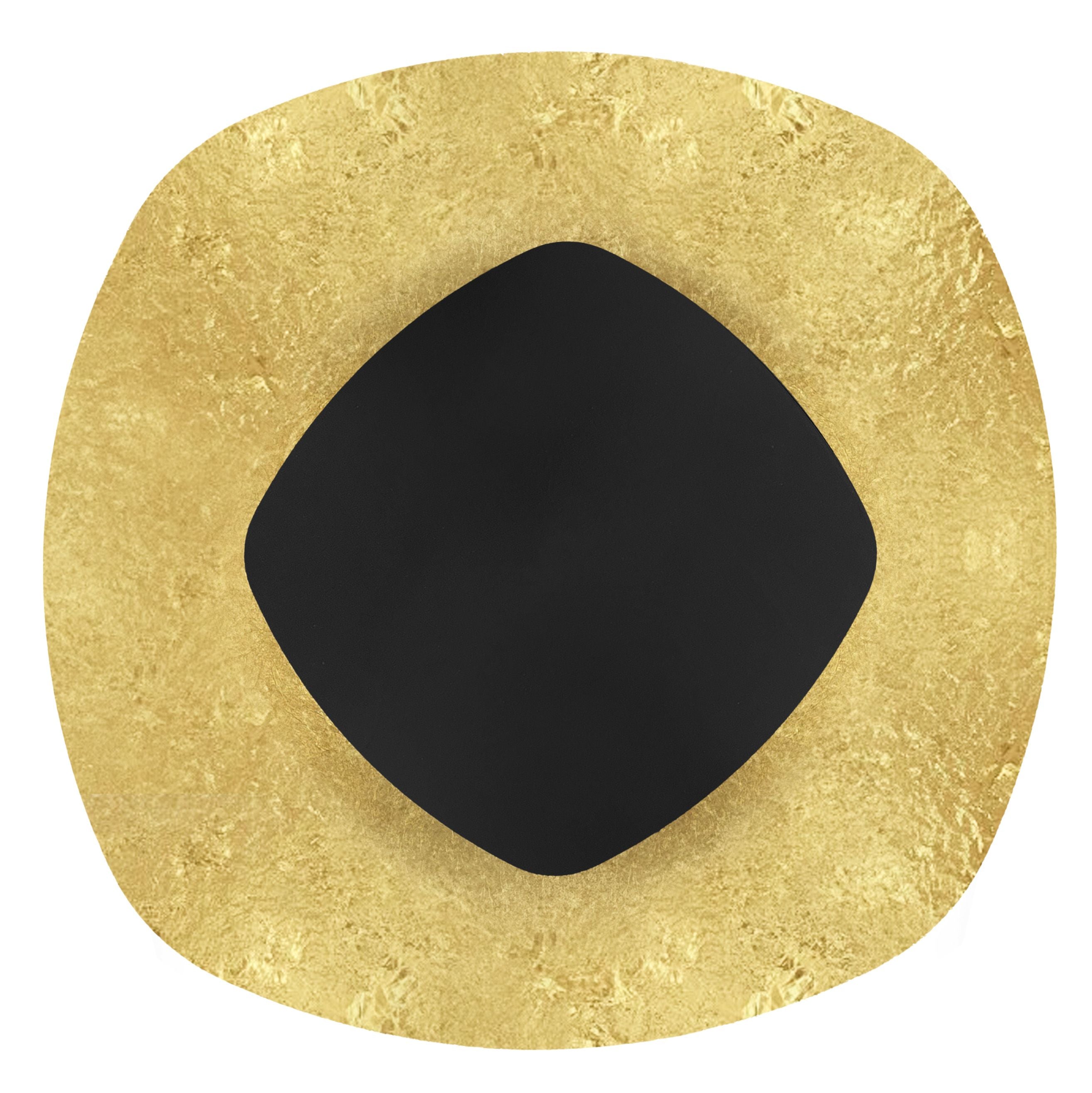 Lampada Da Parete App1270 Black Gold