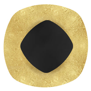 Lampada Da Parete App1270 Black Gold