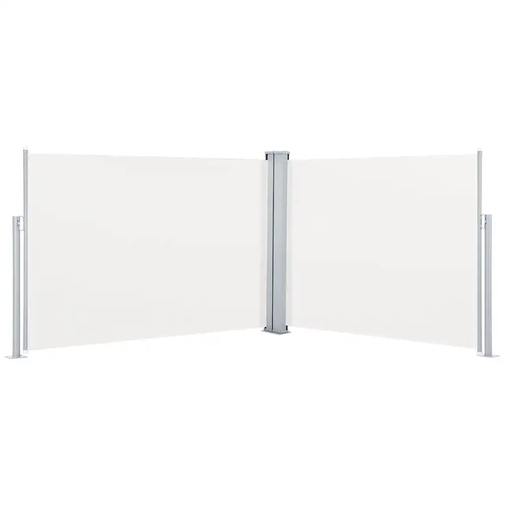 Tenda da Sole Laterale Retrattile Crema 120x1000 cm