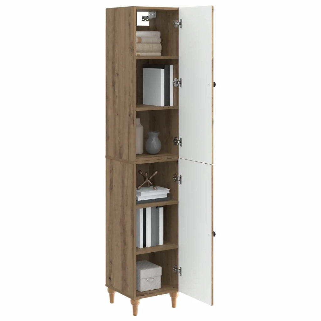 Set di armadi 2 pcs Rovere Artigianale Legno ingegnerizzato 3416456