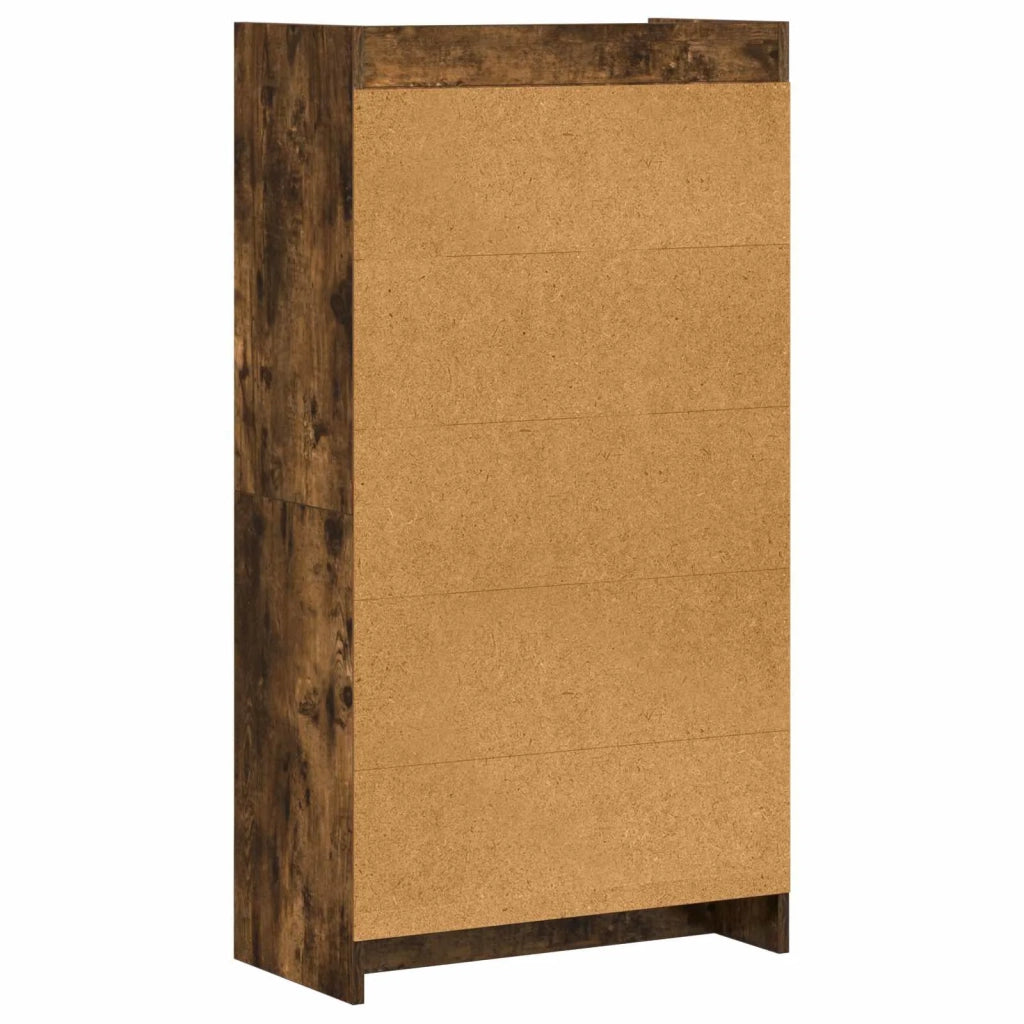 Libreria Rovere Fumo 59 x 30 x 111 cm Legno ingegnerizzato 8011287