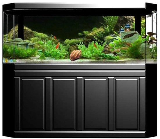 Decorazione 3D per Acquario - Sfondo per Acquario con Effetto Onda - Adesivo PVC - Decorazione Murale - Dimensioni 122 x 46 cm - Nuovo di Cartone - Film di Copertura per Acquario - Decorazione per Acquario