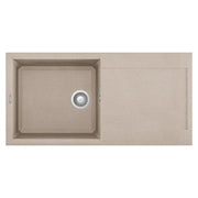 Lavello Elleci Incasso 1 vasca 100x50 Easy 480 Granitek Avena LGY48051