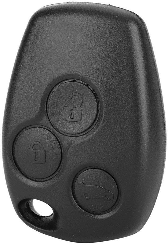 Copriporta per chiave - Telecomando - 3 Tasti - Auto - Scatola Shell - Adatto per Logan Fluence - Chiave per Auto