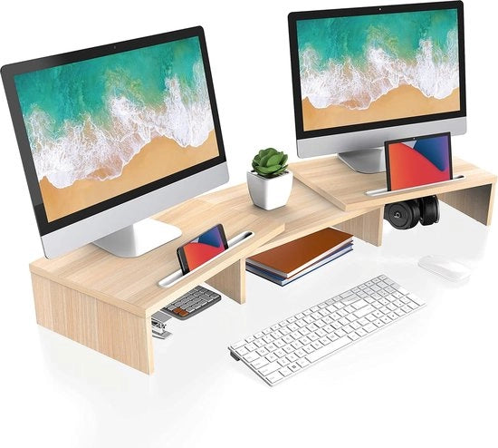 Sostegno per monitor - Sostegno per desktop - Sostegno per laptop