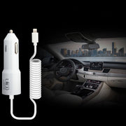 Trade Shop - Caricabatteria 2.1a Per Auto O Camion 12v 24v Con Cavo Per Iphone 5 5s Hy-14-001 -