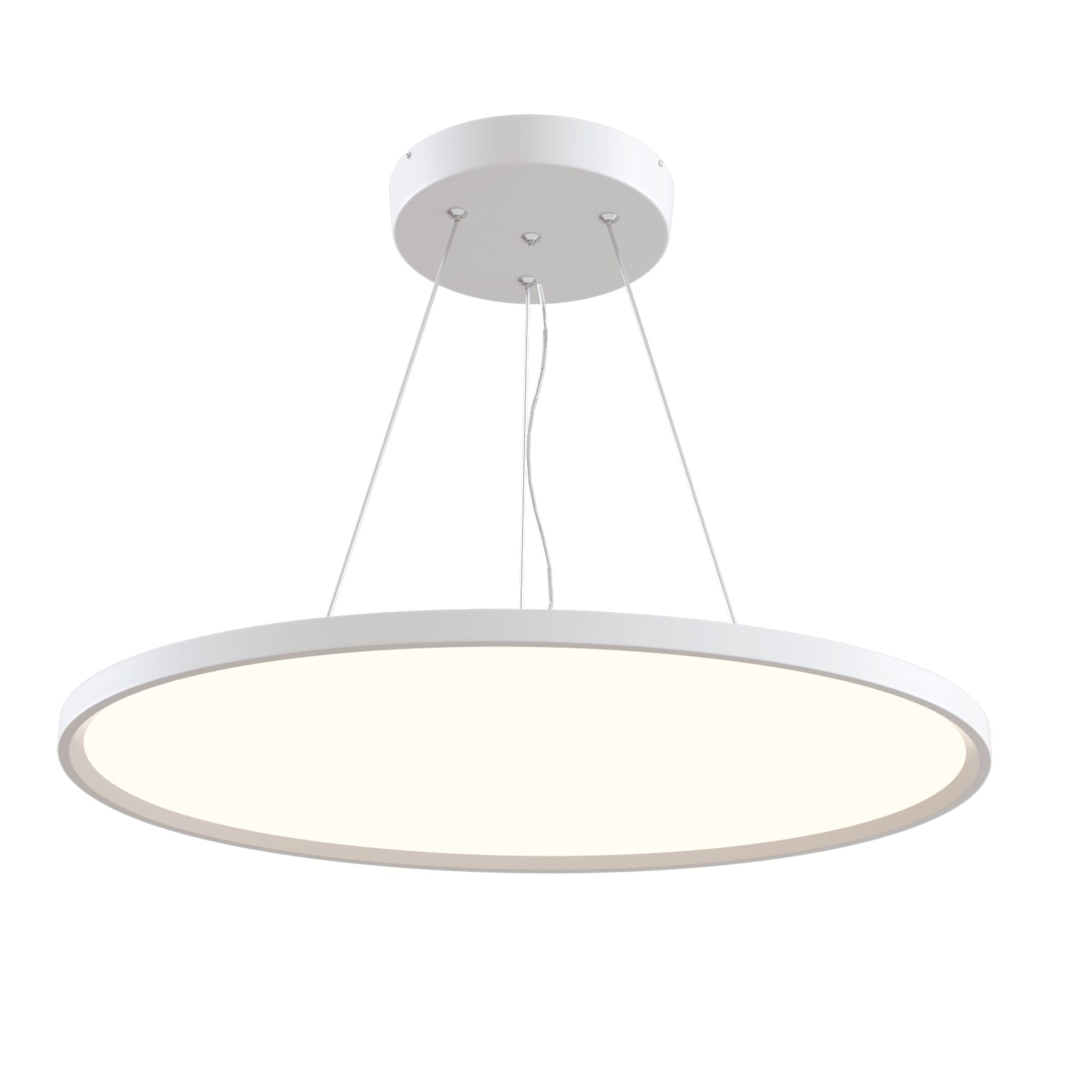 Lampada pendente Modern in Alluminio Cosmos Bianco