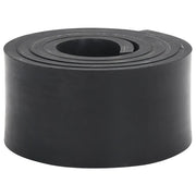 Bordo in Gomma per Spazzaneve Nero 200x10x1 cm