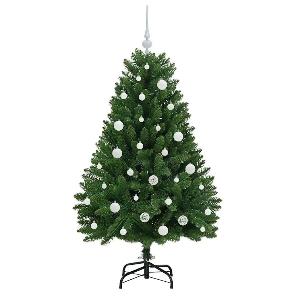 Albero di Natale artificiale Verde 150 cm PVC e Metallo