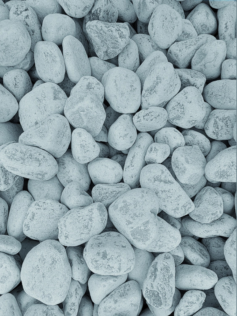 Ciottoli Bianchi di Marmo ''Bianco Carrara'' Mm 40 60 kg 20