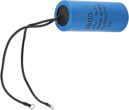 Condensatore di Avvio 75uF 250V AC per Motor HVAC - Condensatore a Filo 75MFD Microfarad