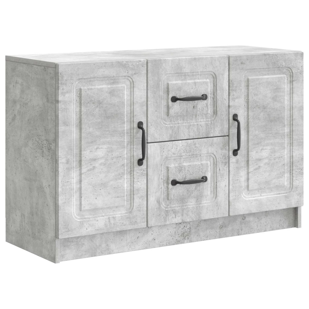 Credenza Grigio Cemento 89 x 34,5 x 57 cm Legno ingegnerizzato 895808