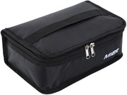 Borsa da picnic mini per viaggio 3,5L leggera per uomo e donna per lavoro, scuola, auto, picnic, spiaggia - Nero