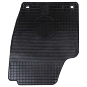 Tappetino per Auto 4 pz Nero Gomma CFW3302400