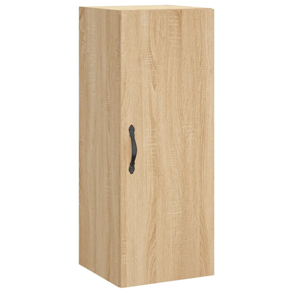 Credenza | Madia | Buffet da pranzo | Armadio da pranzo Rovere Sonoma 34,5x34x180 cm in Legno Multistrato