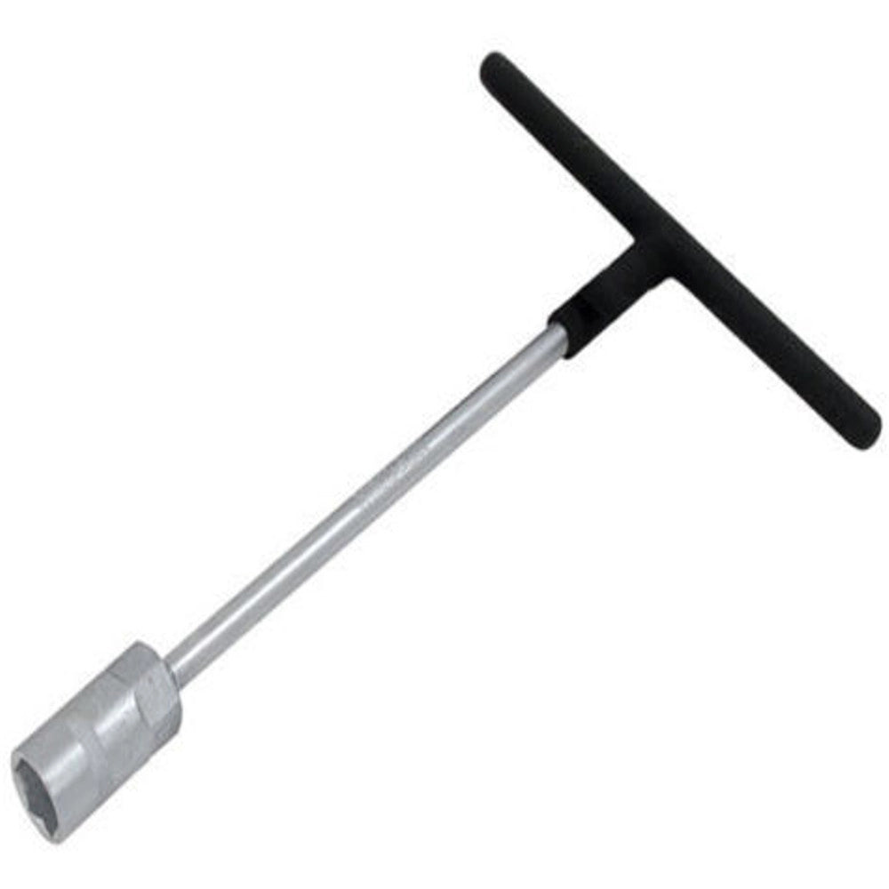Trade Shop - Chiave Impugnatura A T 9mm Per Bussola Esagonale Profonda Soft Grip -