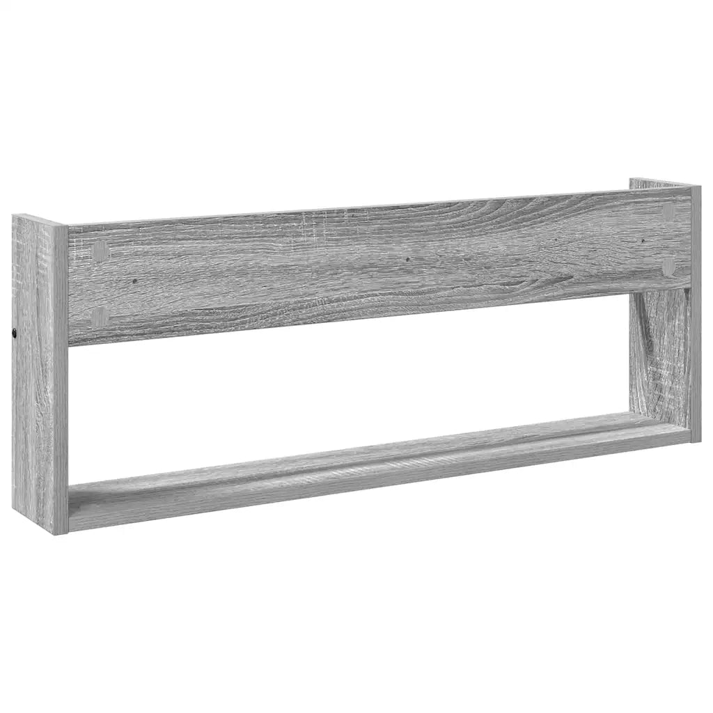 Scaffale per riviste Grigio Sonoma 80 x 12 x 30 cm CFW2900656