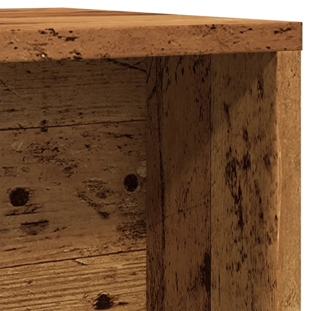 2 pz Tavolini da salotto | Tavolino da caff¨¨ | Tavolino da Soggiorno Impilabili Legno Antico in Truciolato