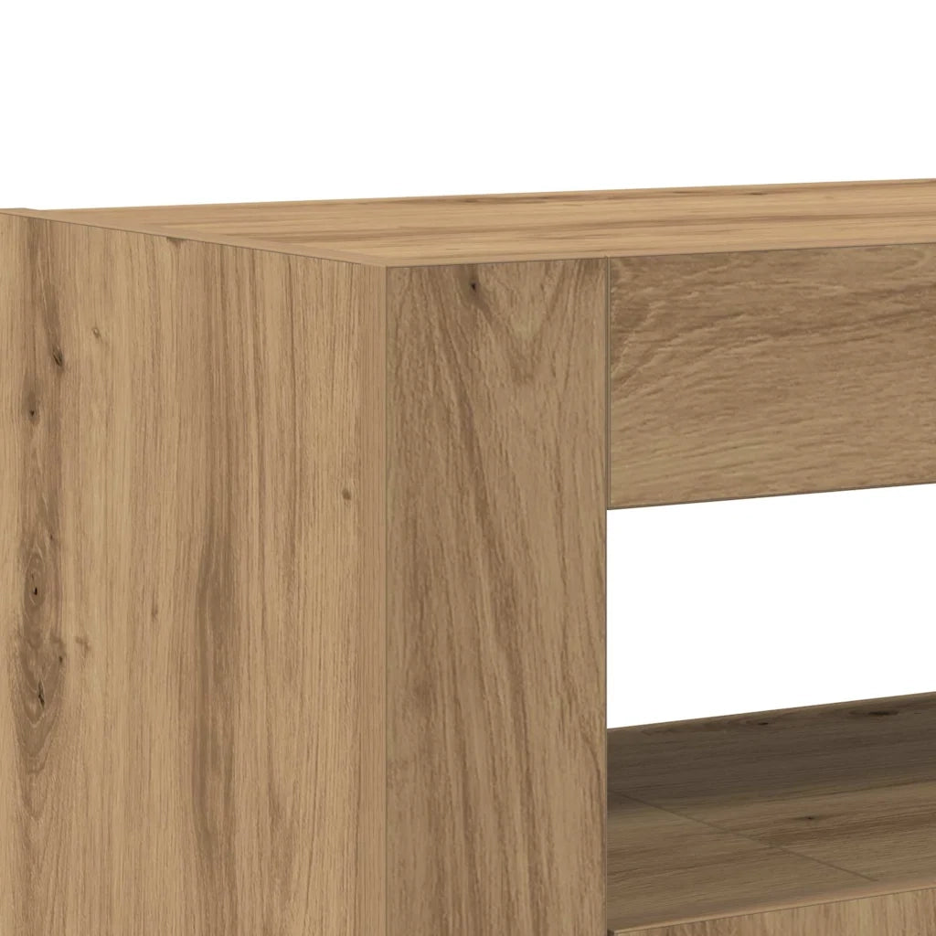 Credenza Rovere artigianale 116 x 30 x 75 cm Legno multistrato 3333884