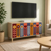 Mobile TV ESSEN 102 x 33 x 50 cm Sonoma Legno ingegnerizzato 8007082